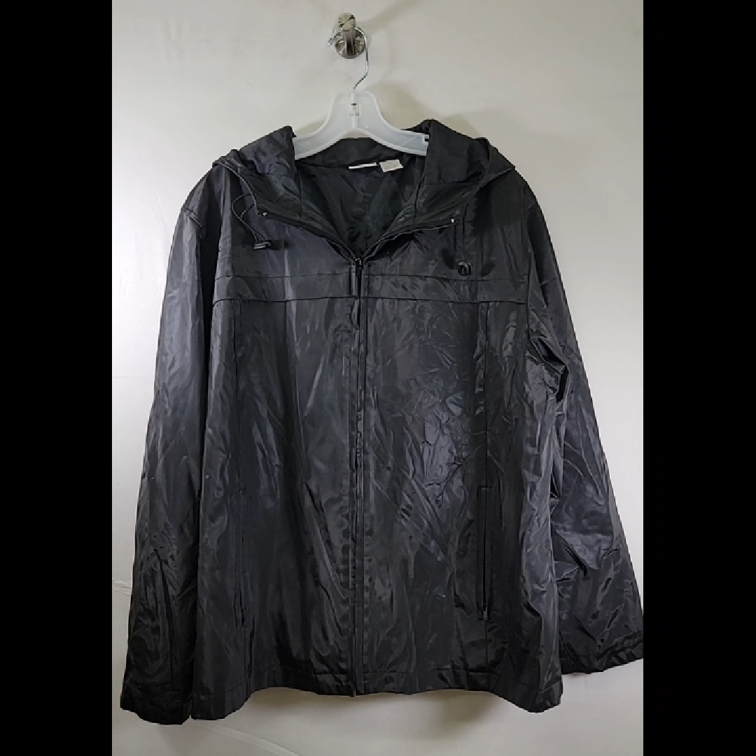 Men's Lightweight Black Jacket with Hood