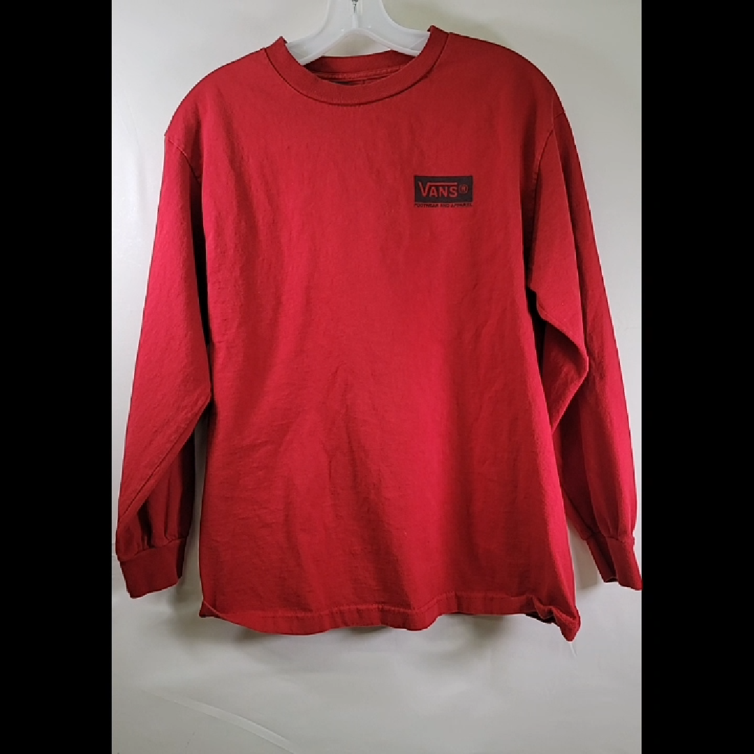 Vans Red Long Sleeve T-Shirt
