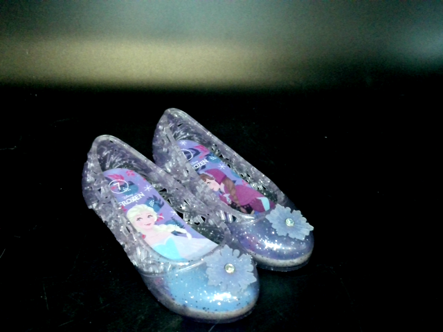 Disney Frozen Ballet Jelly Shoes Purple Light Up Heels Size 7