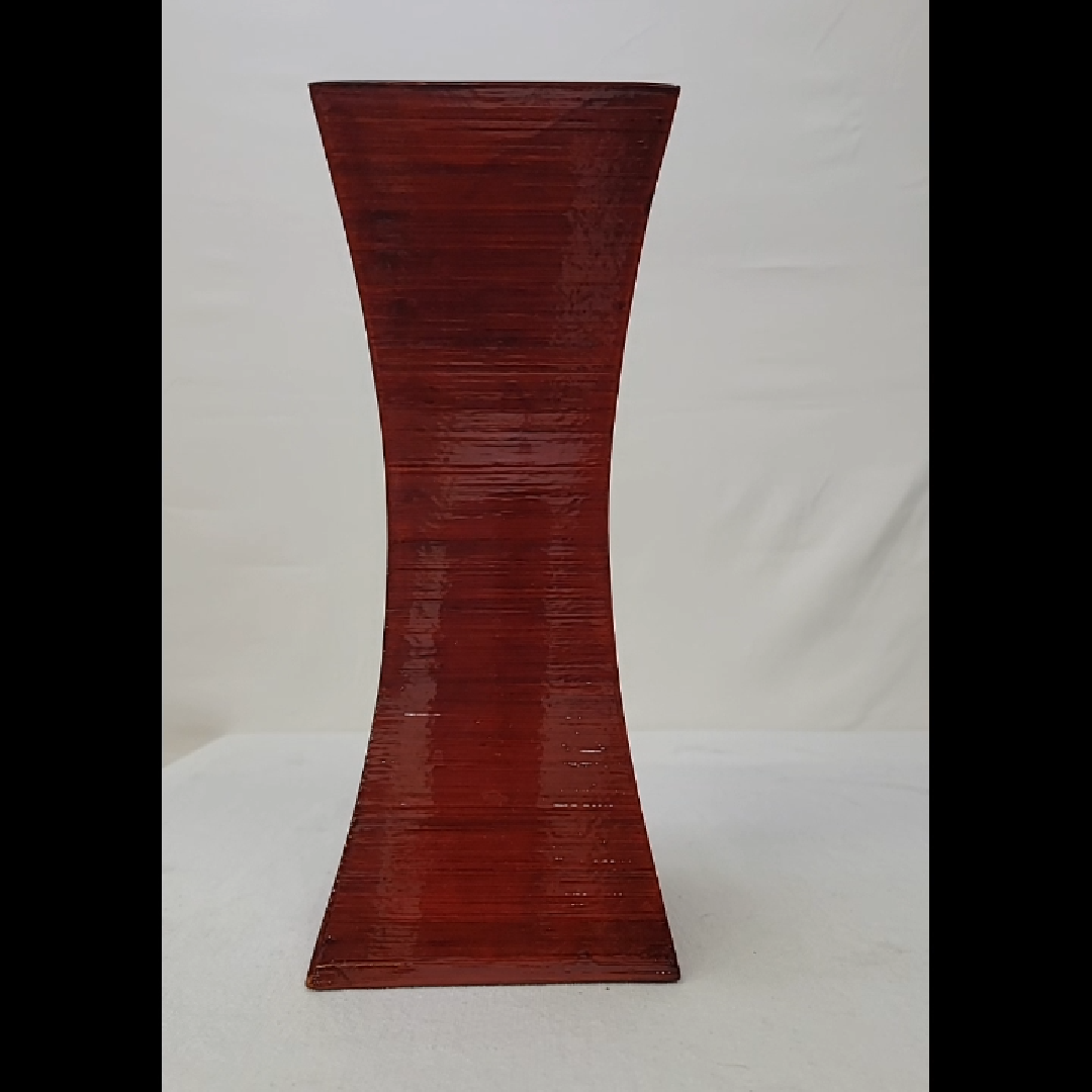 Elegant Red Ceramic Vase
