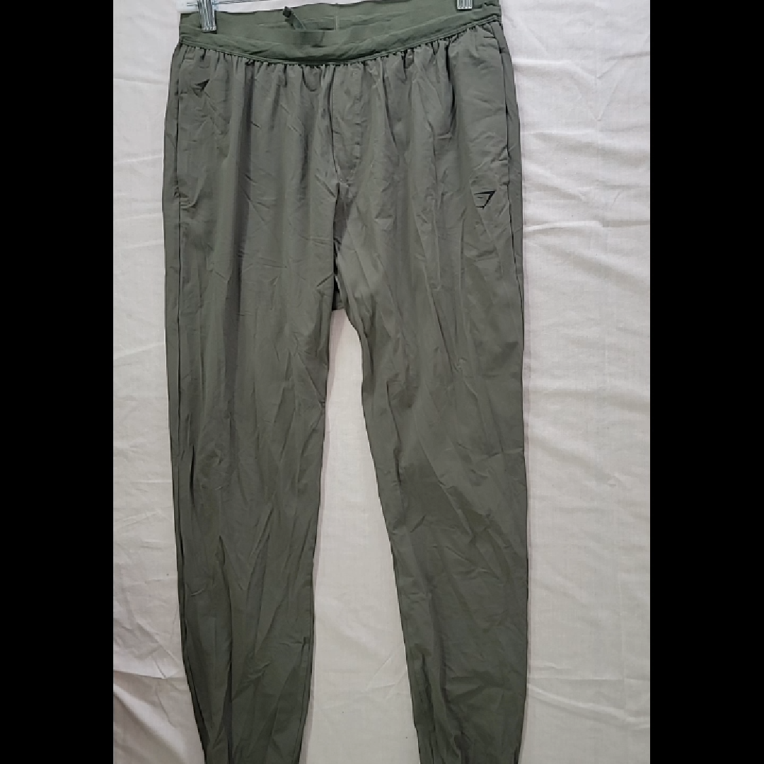 Gymshark Olive Green Athletic Pants - Size L