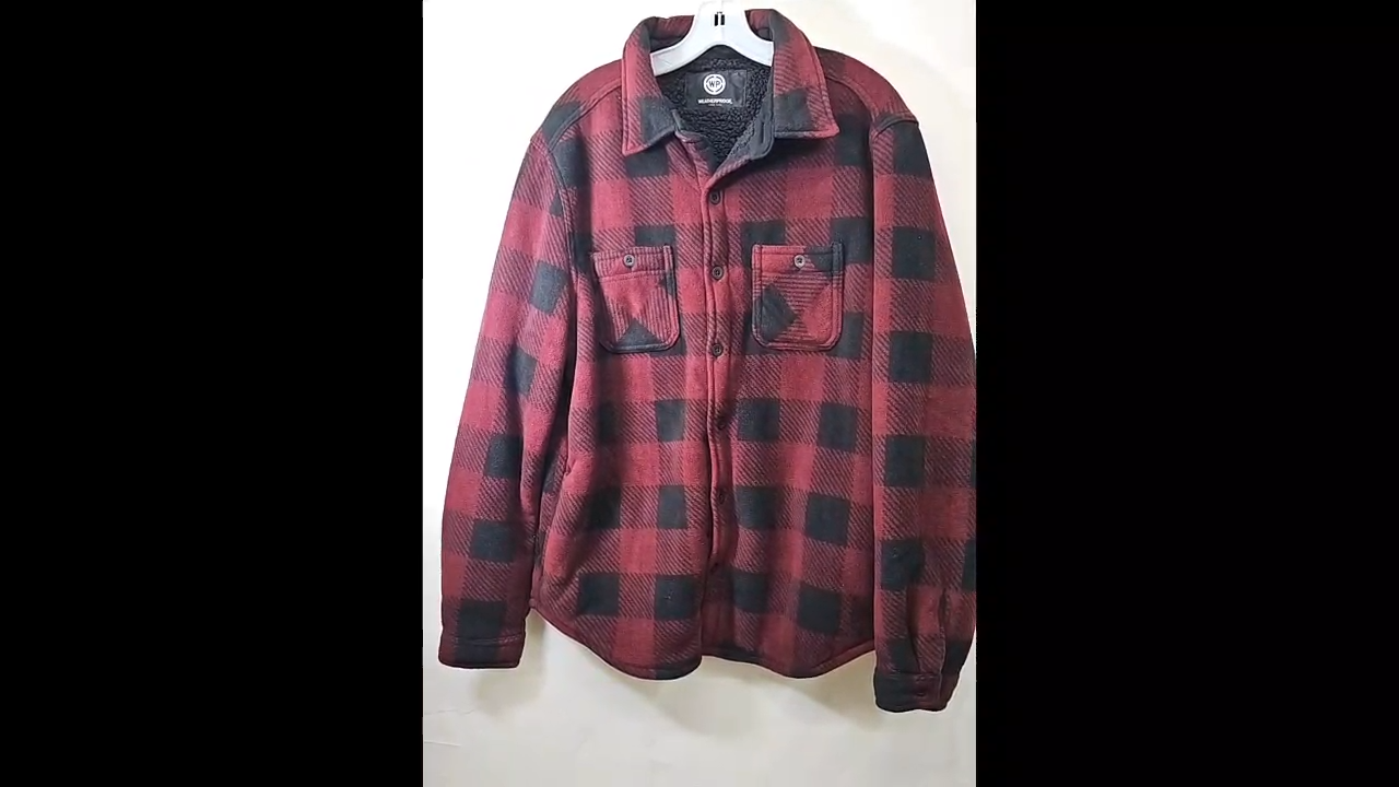 Weatherproof Lined Flannel Jacket Size L