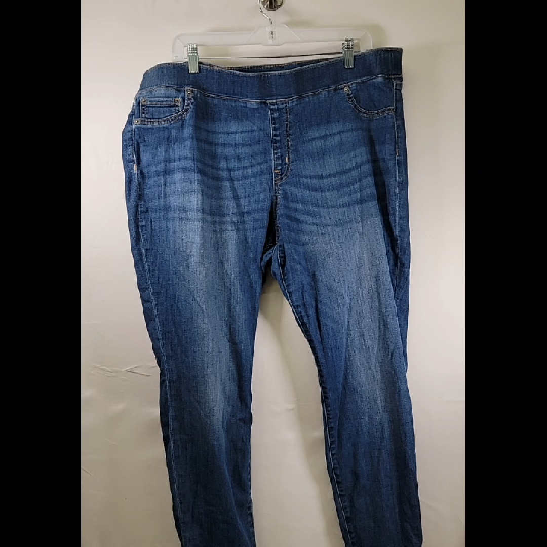 Stretch Denim Jeggings Size 20 Short