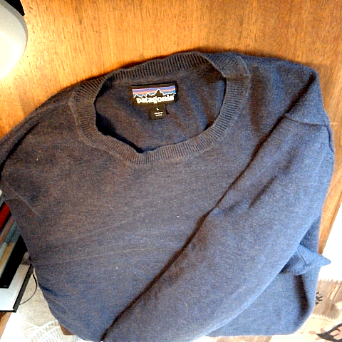 Patagonia Blue Long Sleeve Sweater - Size L