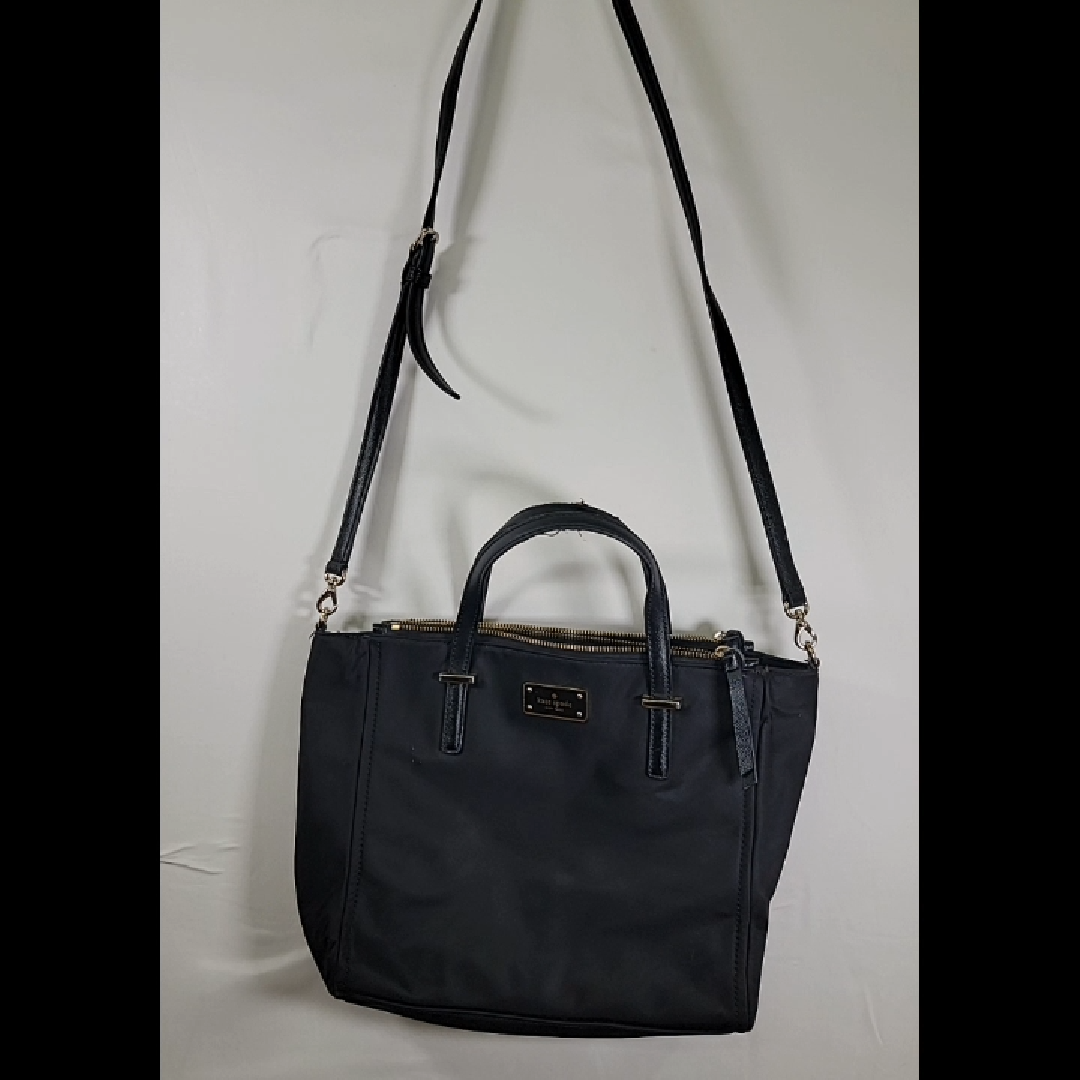 Kate Spade New York Alyse Wilson Road Handbag Purse Black