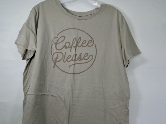 Coffee Please Graphic Tee Size: 2X