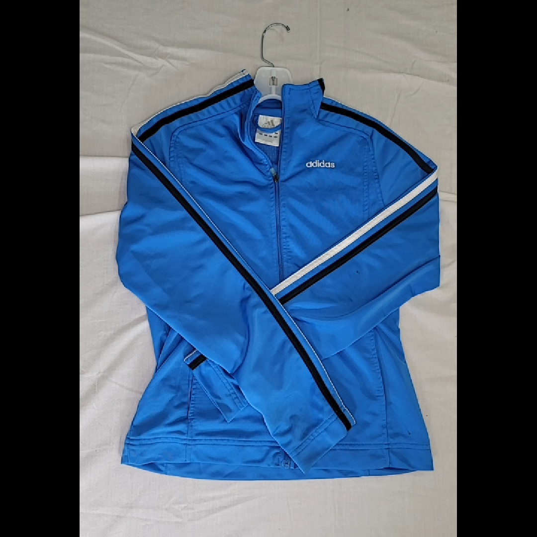adidas Blue Zip-Up Jacket