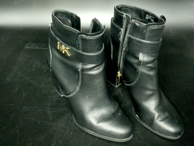 Michael Kors black Heel Boots Size 8.5