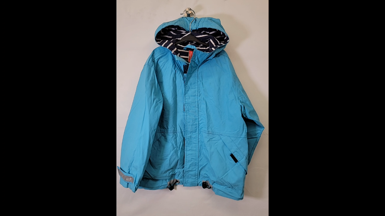 Hanna Anderson Blue Spring Jacket Size 6-7 YR