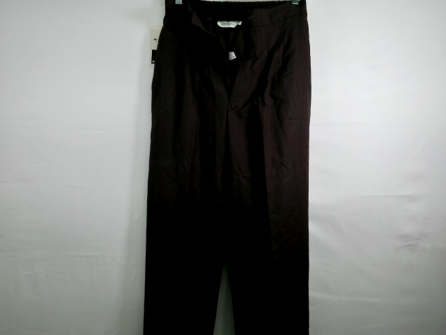 Kensington Brown Pleated Pants Size 6