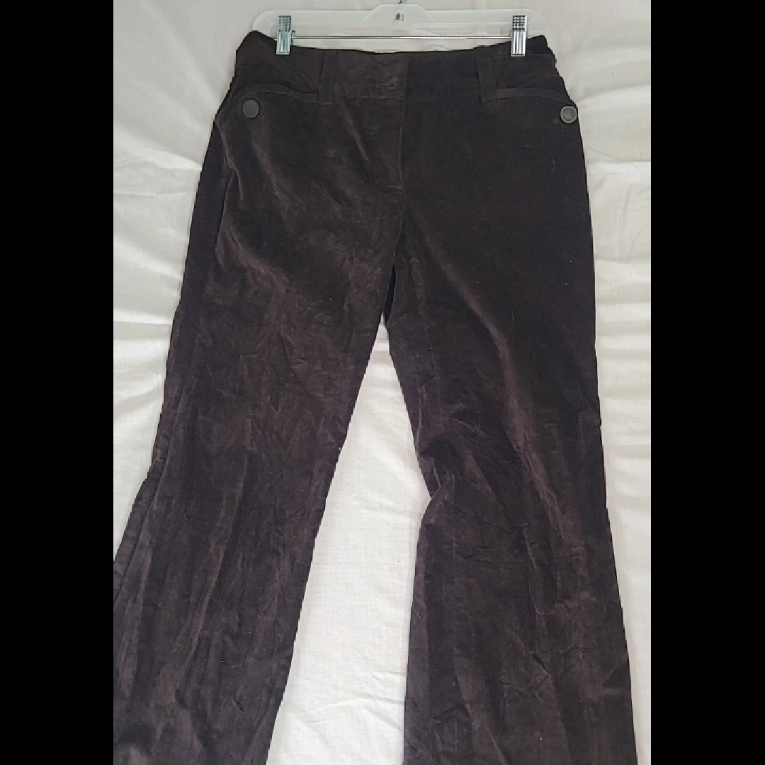 Etcetera Women's Brown Corduroy Pants