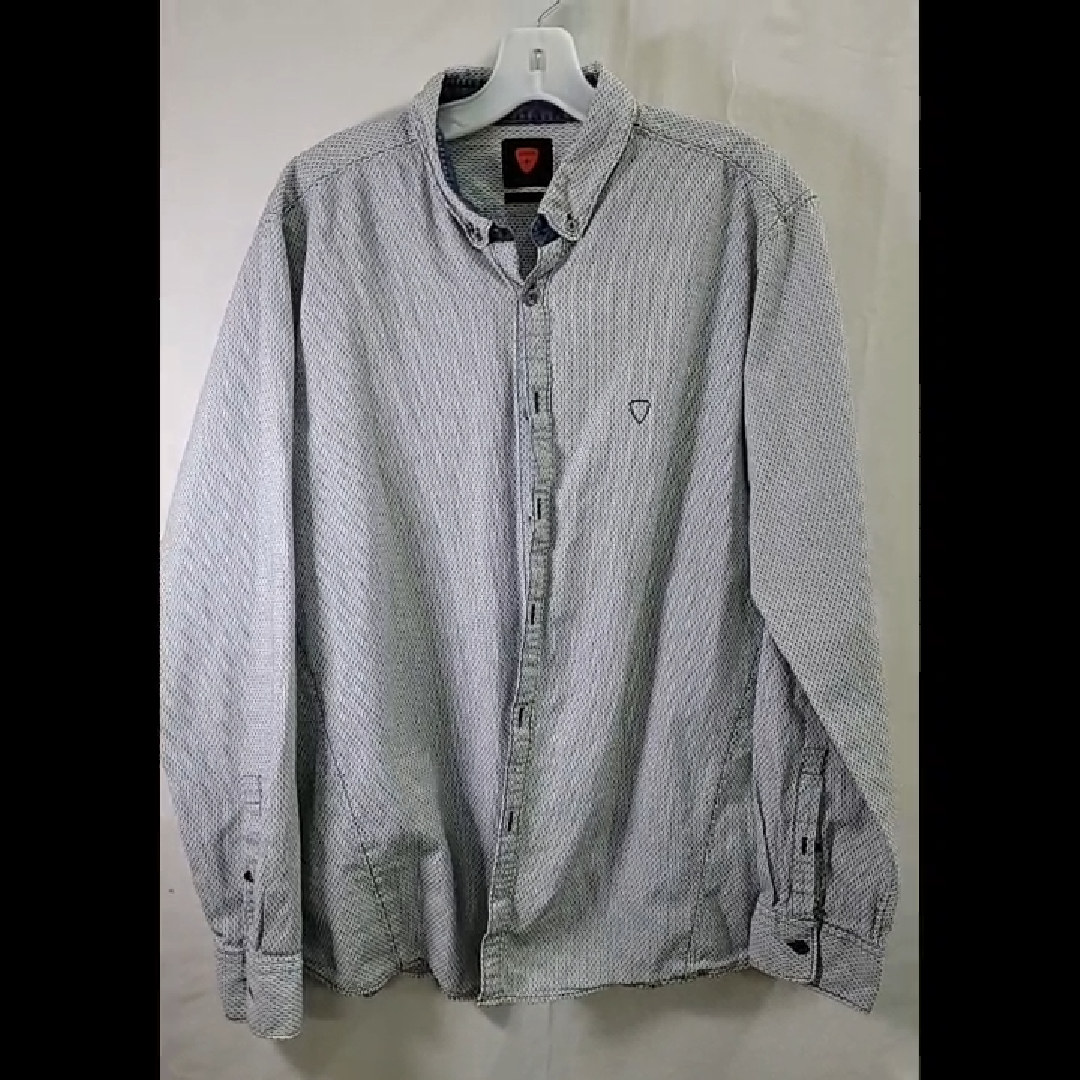 Strellson Slim Fit Button-Down Shirt Size XL