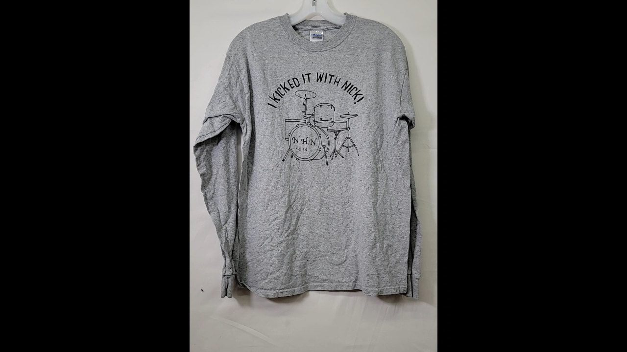 I Kicked it With Nick Long Sleeved Size M