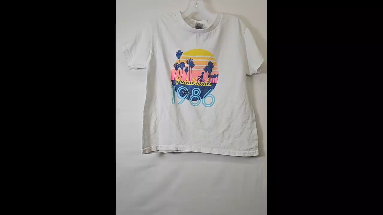 Pedalheads White Tee Size XS