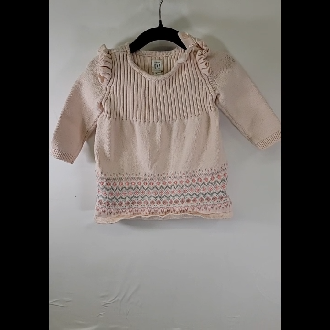 Baby GAP Pink Knitted Sweater for 6-12 Months