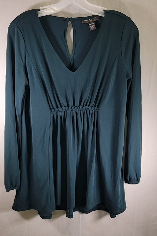 A Pea in the Pod Maternity Teal V-Neck Top Size XS