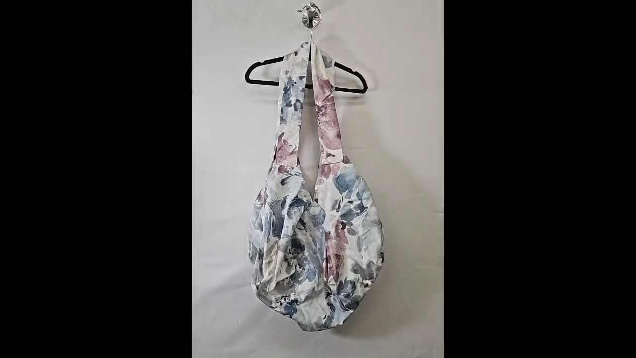 Anxious Cat Hand Crafted Watercolor Bag