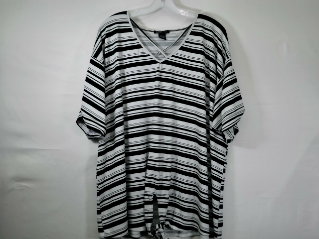 Robert Louis V-Neck Tie Front T-Shirt Size 3XL