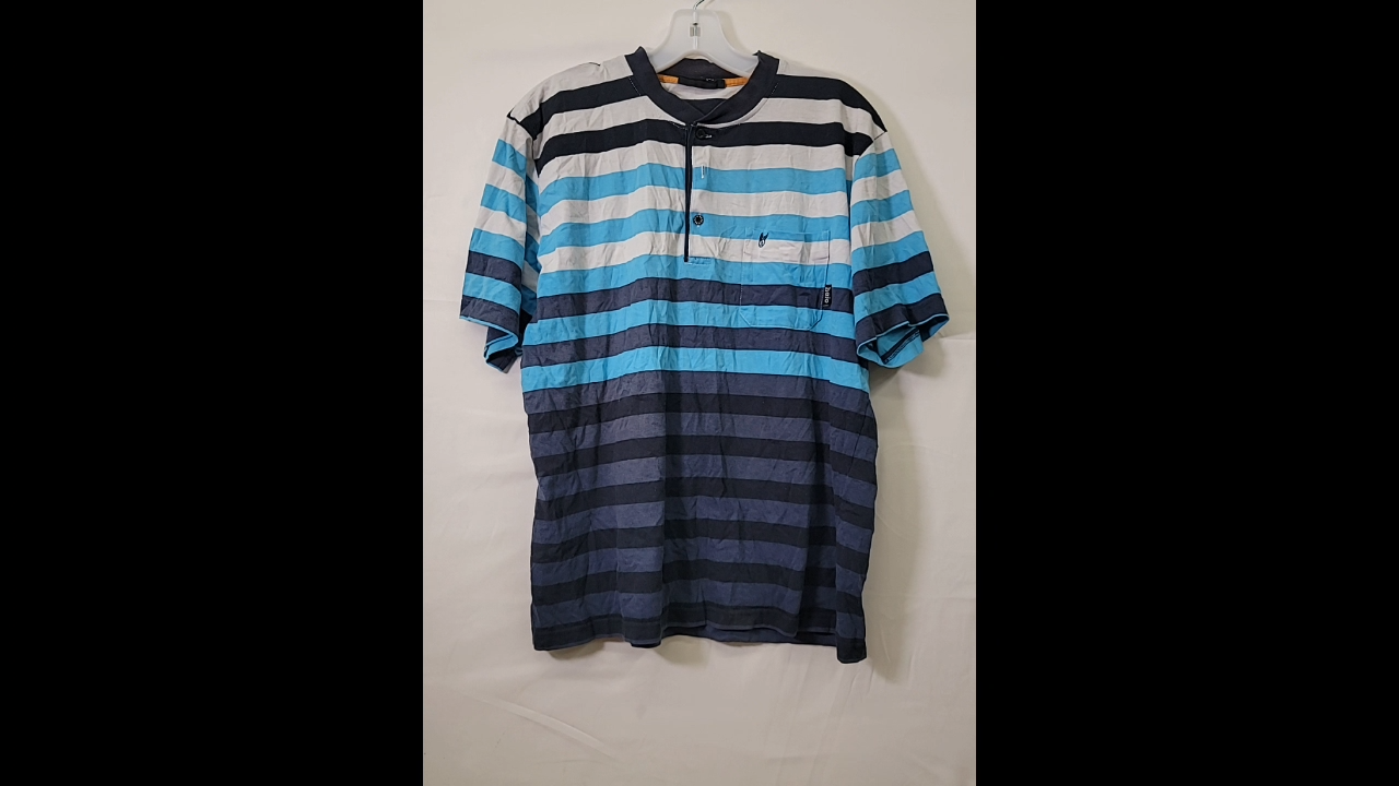 Striped Polo Size M