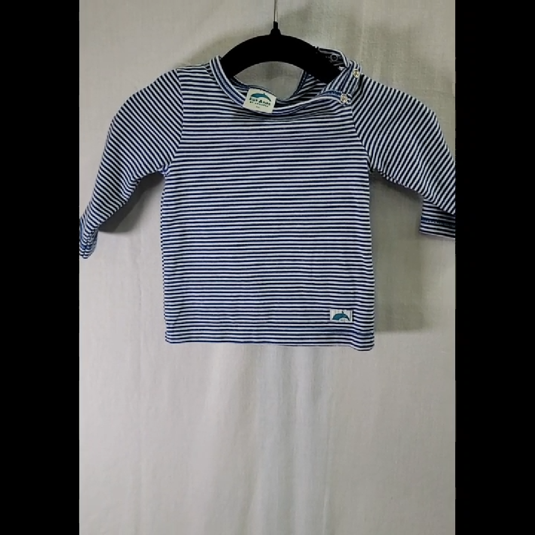 Eat Ants by Sanetta Striped Baby Top Size 3 MO