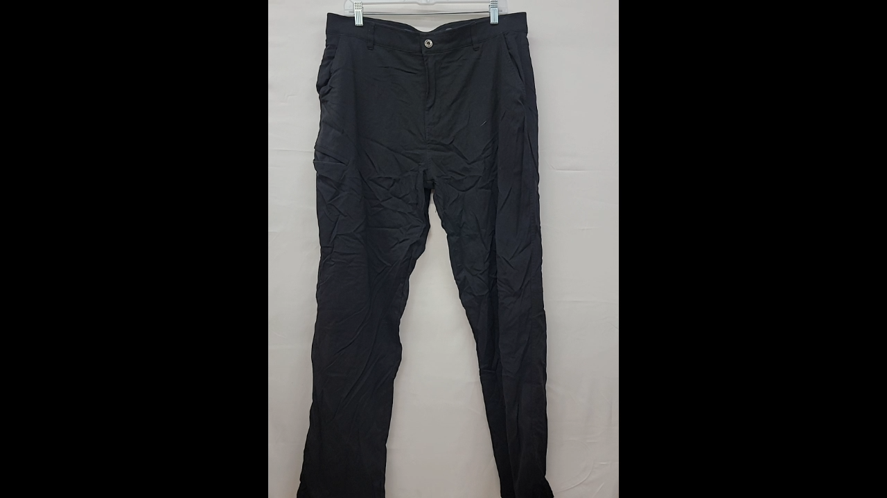 GERRY On The Go Black Lined Pants Size 36W x 32L