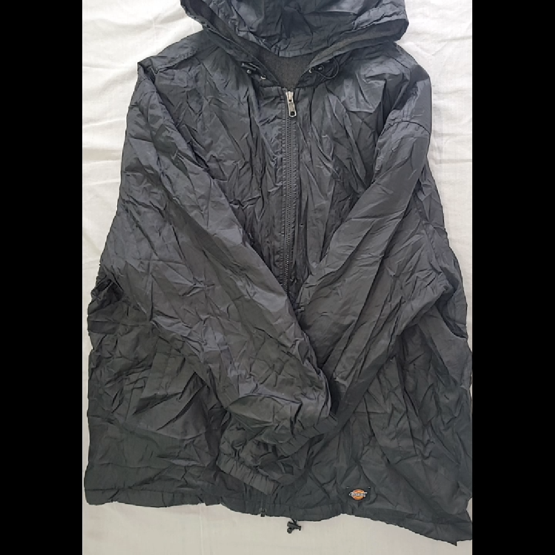 Dickies Black Jacket with Hood Size XXL