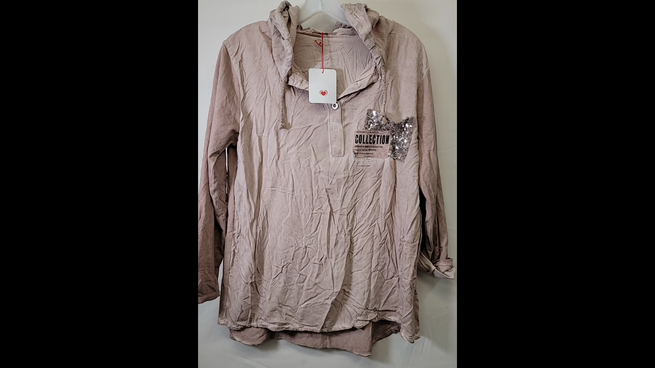 The Garment Collection Pink Long Sleeved Size L