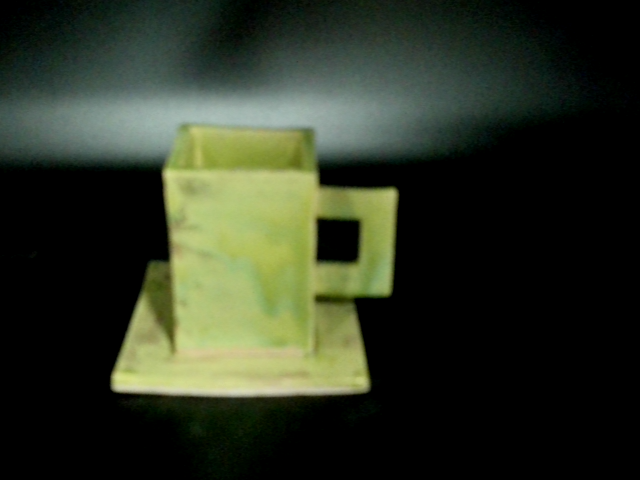 Green Ceramic Mug