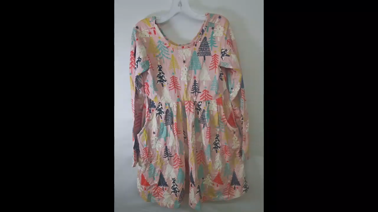 Hanna Andersson Holiday Dress Size 8
