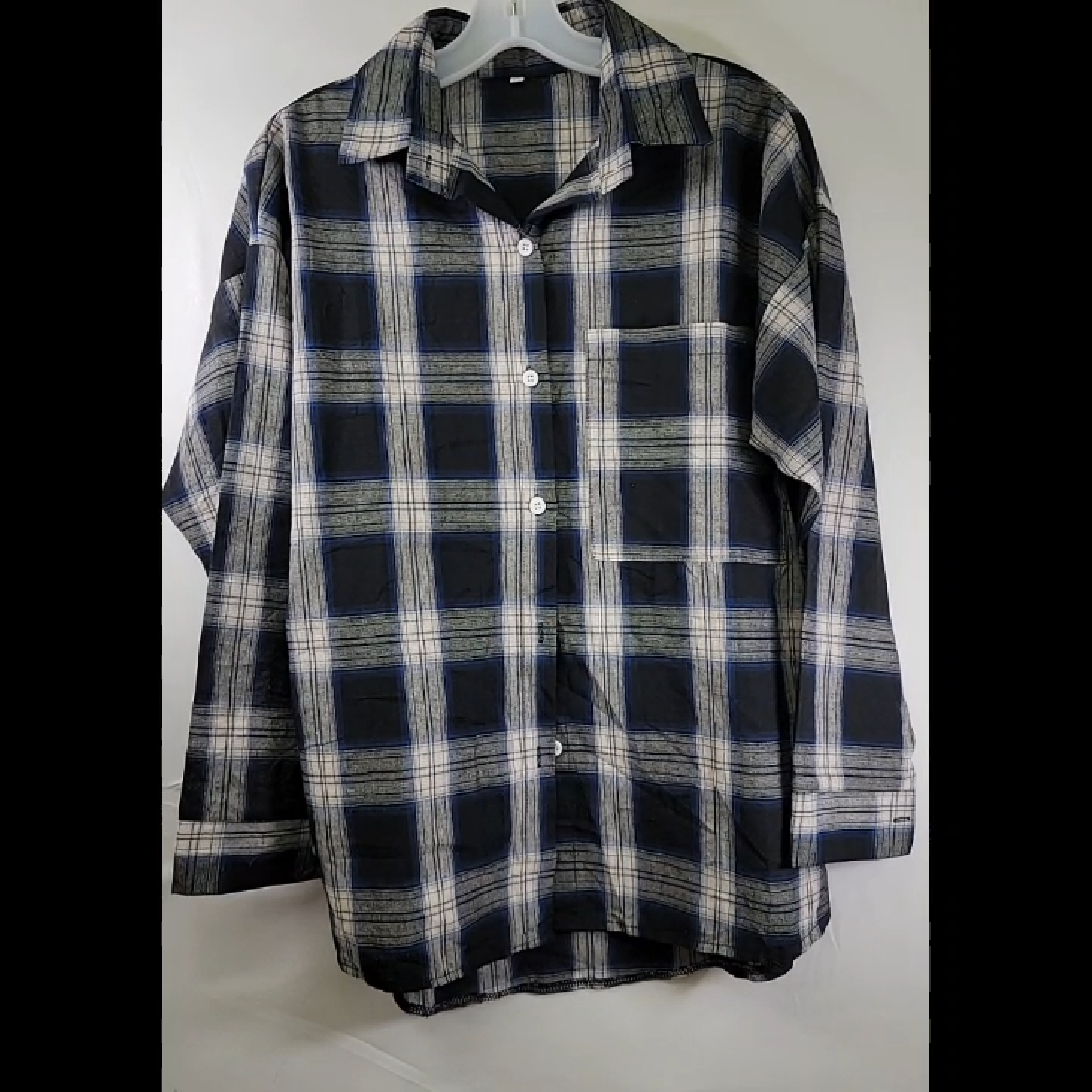 Men's Casual Plaid Shirt