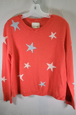 Cynthia Rowley Star Print Cashmere Sweater Size L