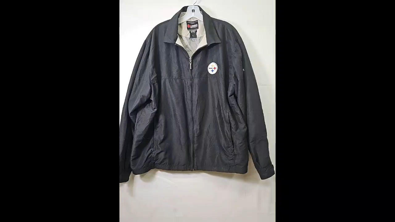 84 Lumber Steelers Jacket Size L