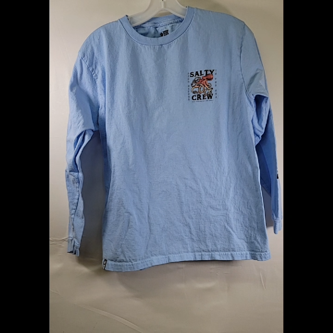 Salty Crew Light Blue Long Sleeve T-Shirt