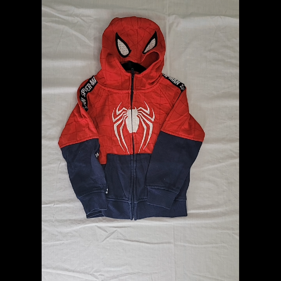 Kids' Spiderman Hooded Sweatshirt - Size 4T