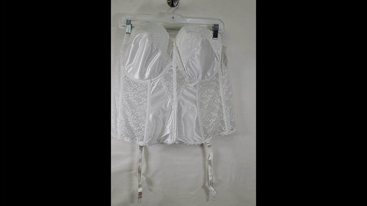 VA BIEN Low-Back Underwire Bustier Size 44D