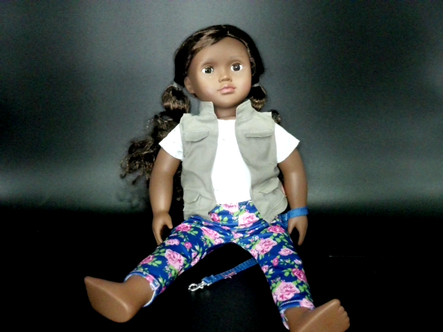 Our Generation Doll Battat 18 “ African American Brown Hair & Eyes