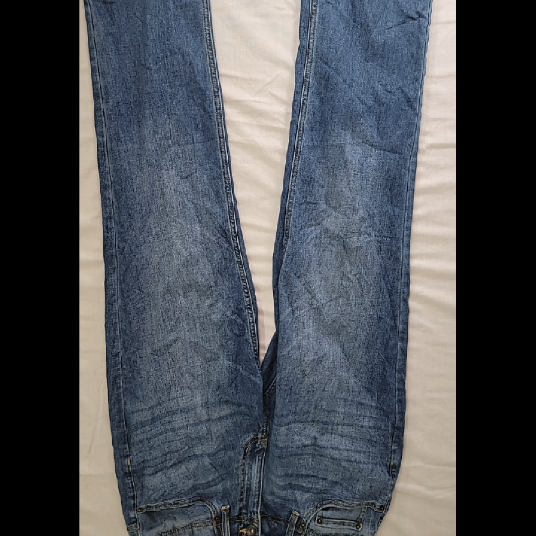 Aflex Men's Blue Denim Jeans - Straight Fit 32x30