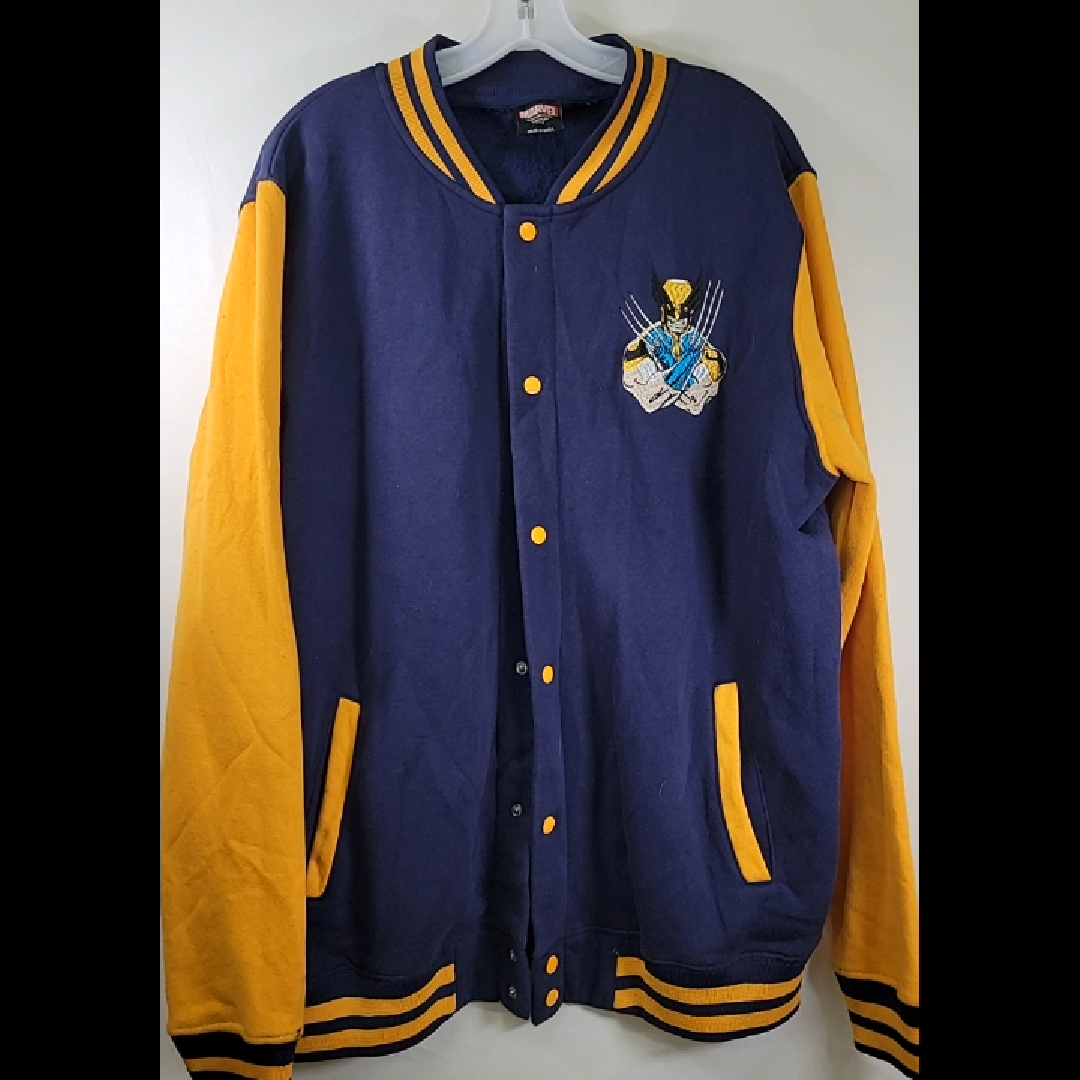 Marvel Wolverine Varsity Jacket Size XL