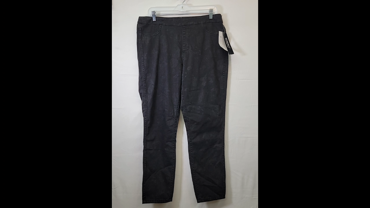 Mac & Me Stretch Black Pants Size 12