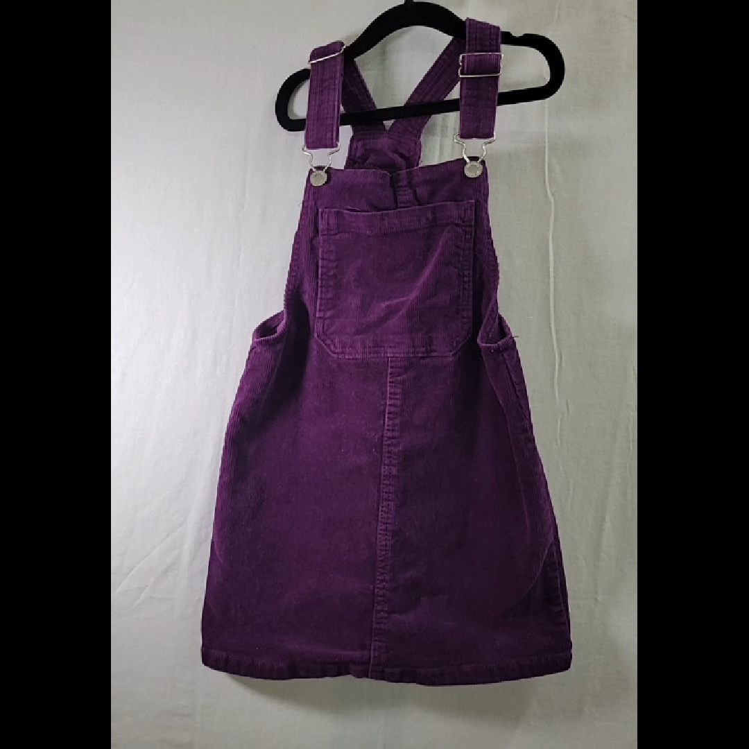 Art Class Girls' Corduroy Overall Dress Size M