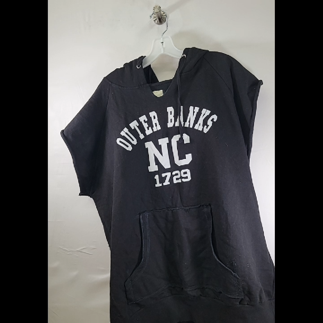 Outer Banks NC 1729 Black Hoodie