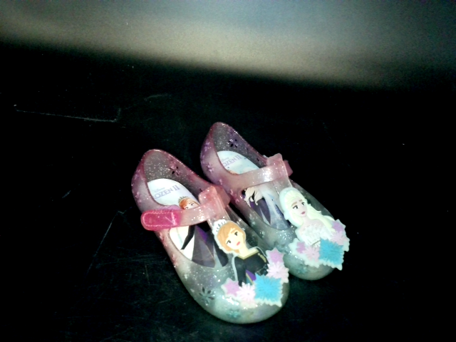 Disney Frozen Jelly Pink/Blue Shoes Size 7