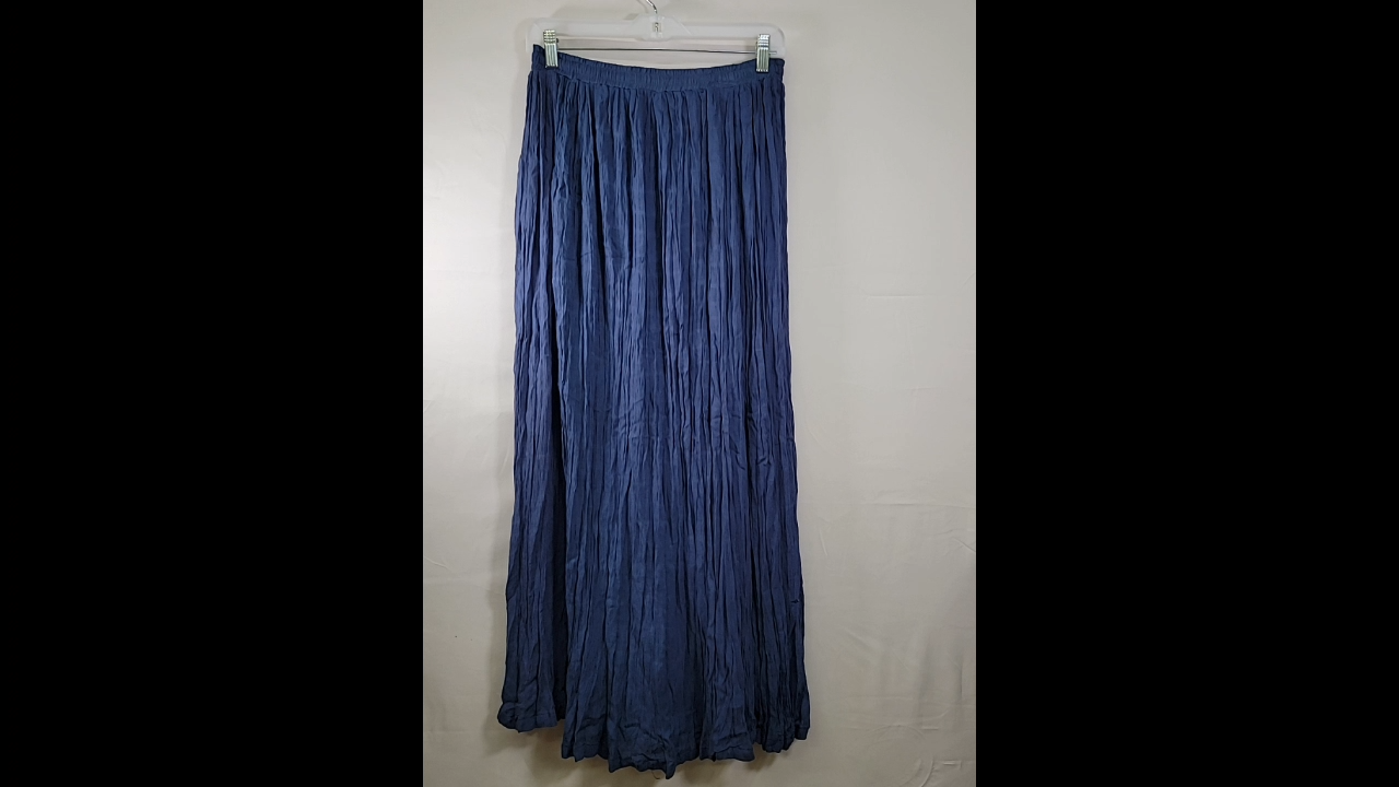 Sunbelt Blue Rayon Skirt One Size