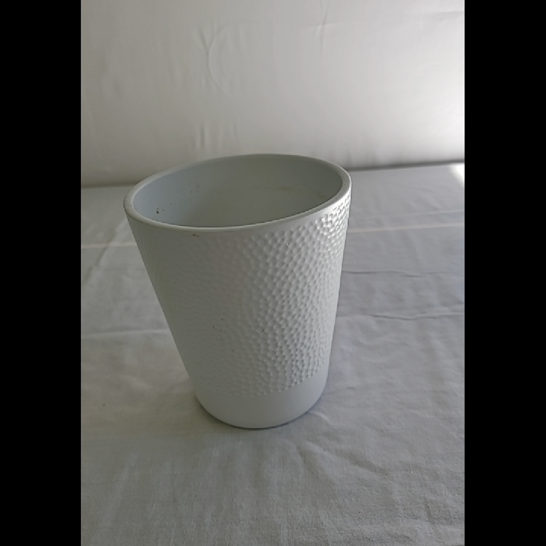Elegant White Ceramic Container