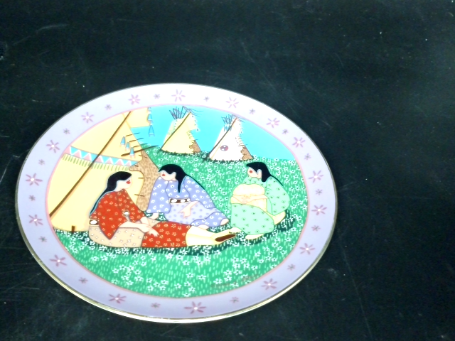 "Important Friends" Limited Edition Plate American Indian Life & Legends