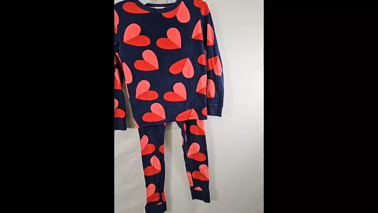 Hearts Pajama Set