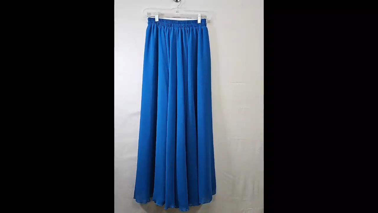 Long Blue Skirt Size S