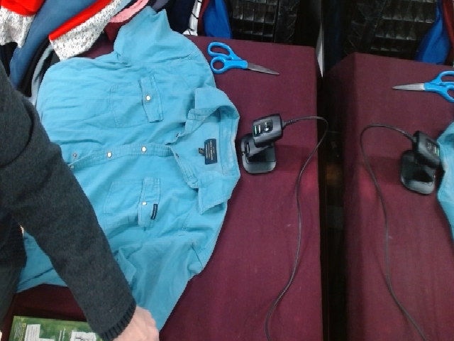 Light Teal Button-Down Shirt