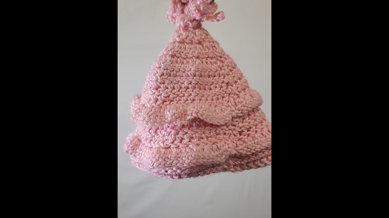 Crochet Pink Beanie