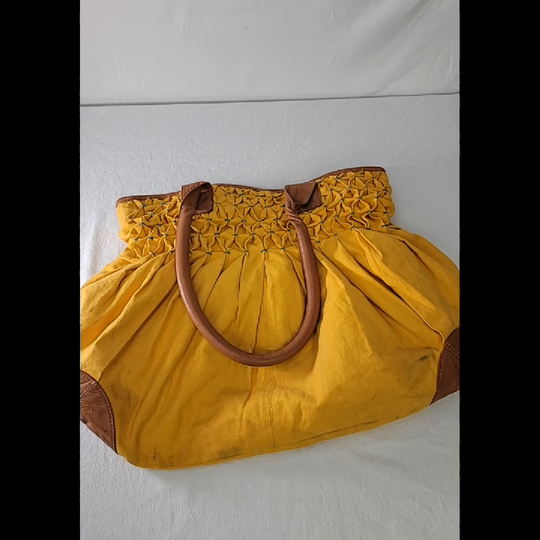 Jasper & Jeera Yellow Bag